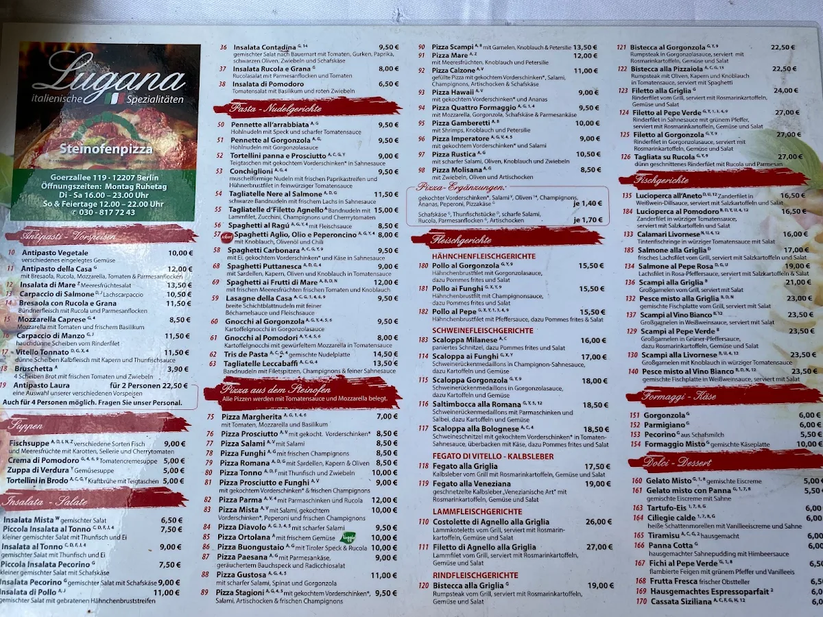 Speisekarte photo 2