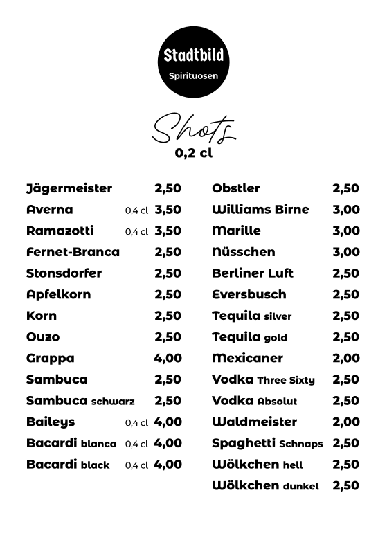 Speisekarte photo 1