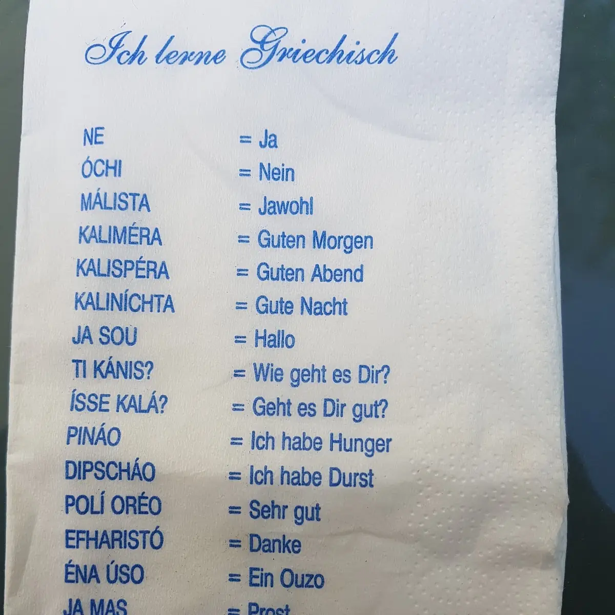 Speisekarte photo 3