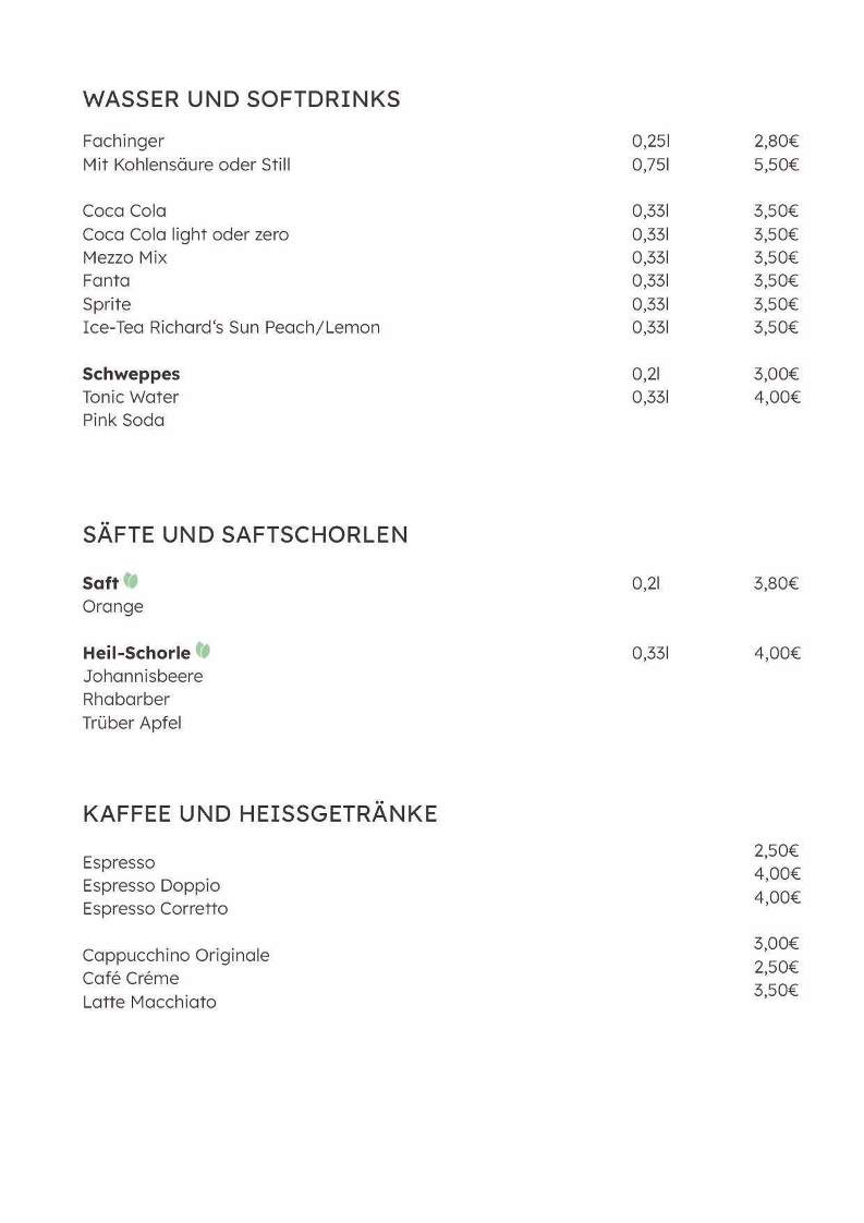 Speisekarte photo 6