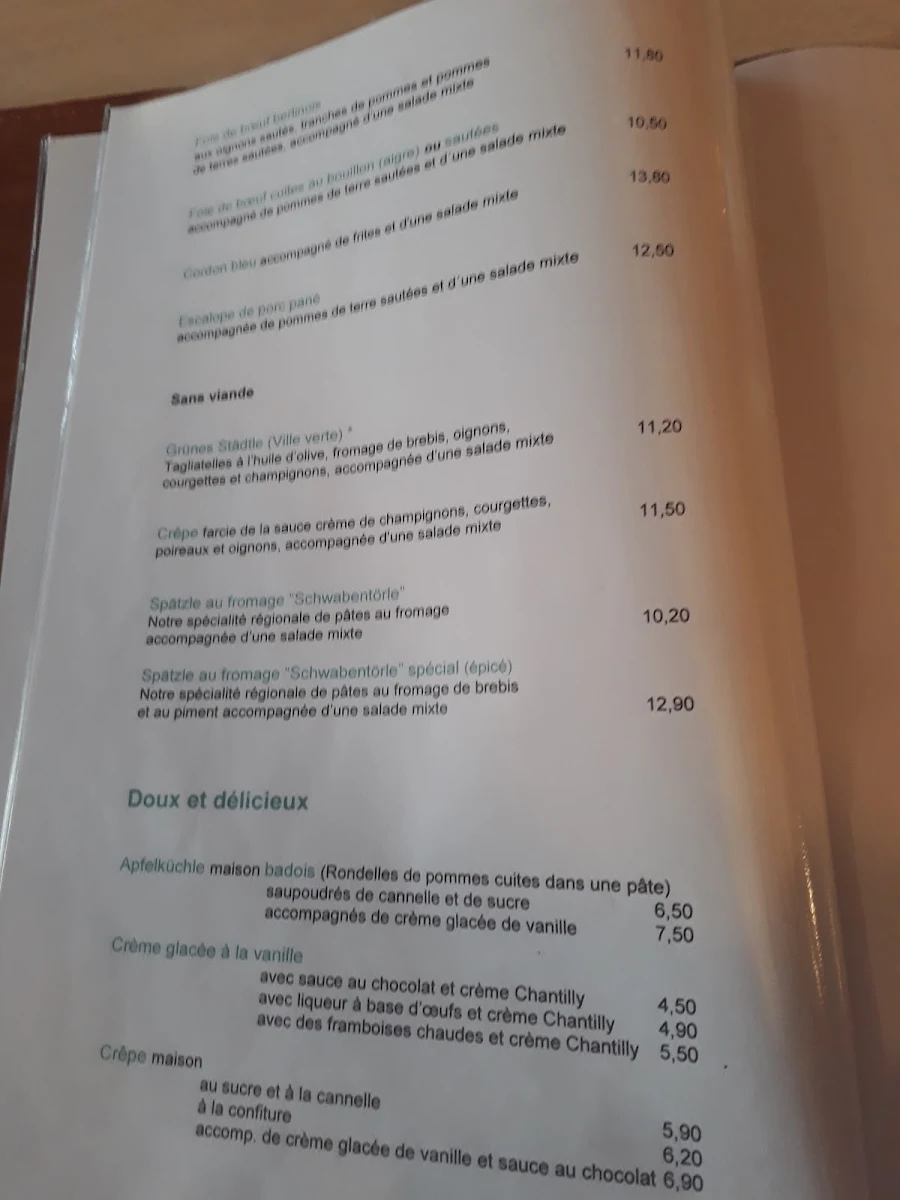 Speisekarte photo 5