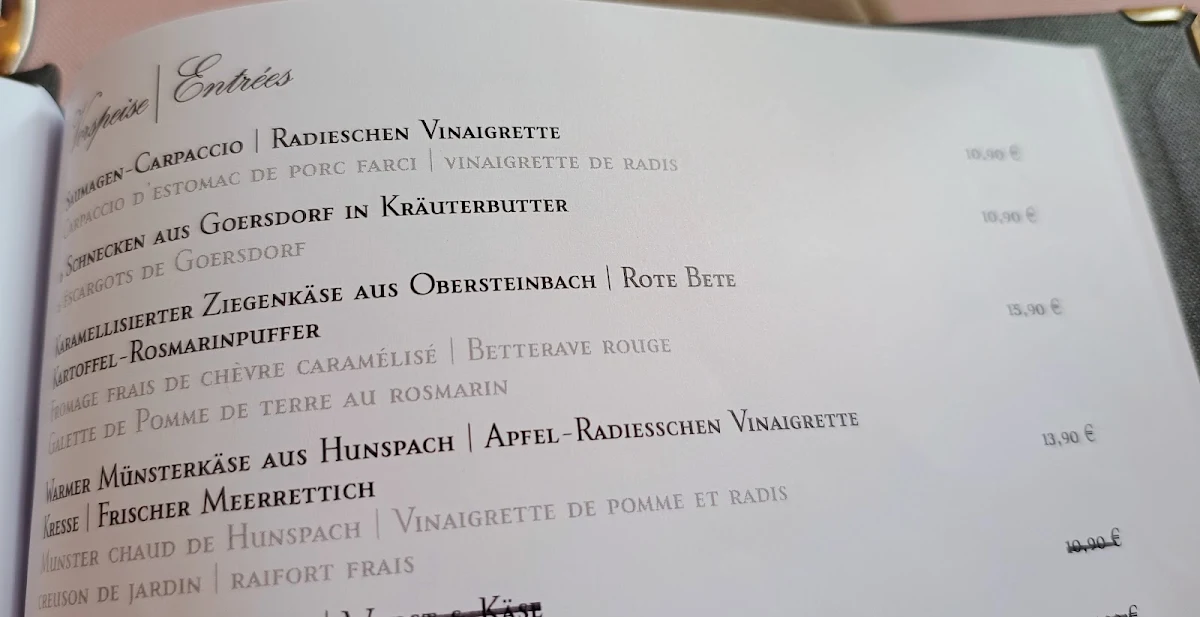 Speisekarte photo 2