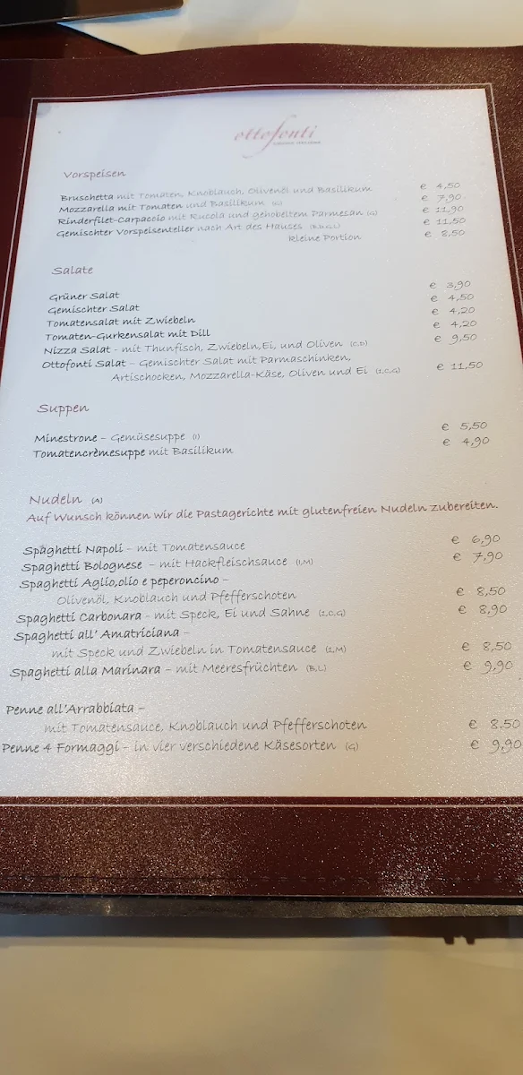 Speisekarte photo 3