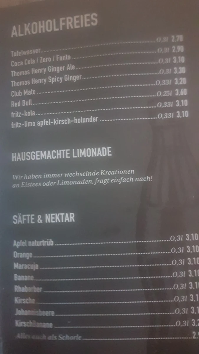 Speisekarte photo 10