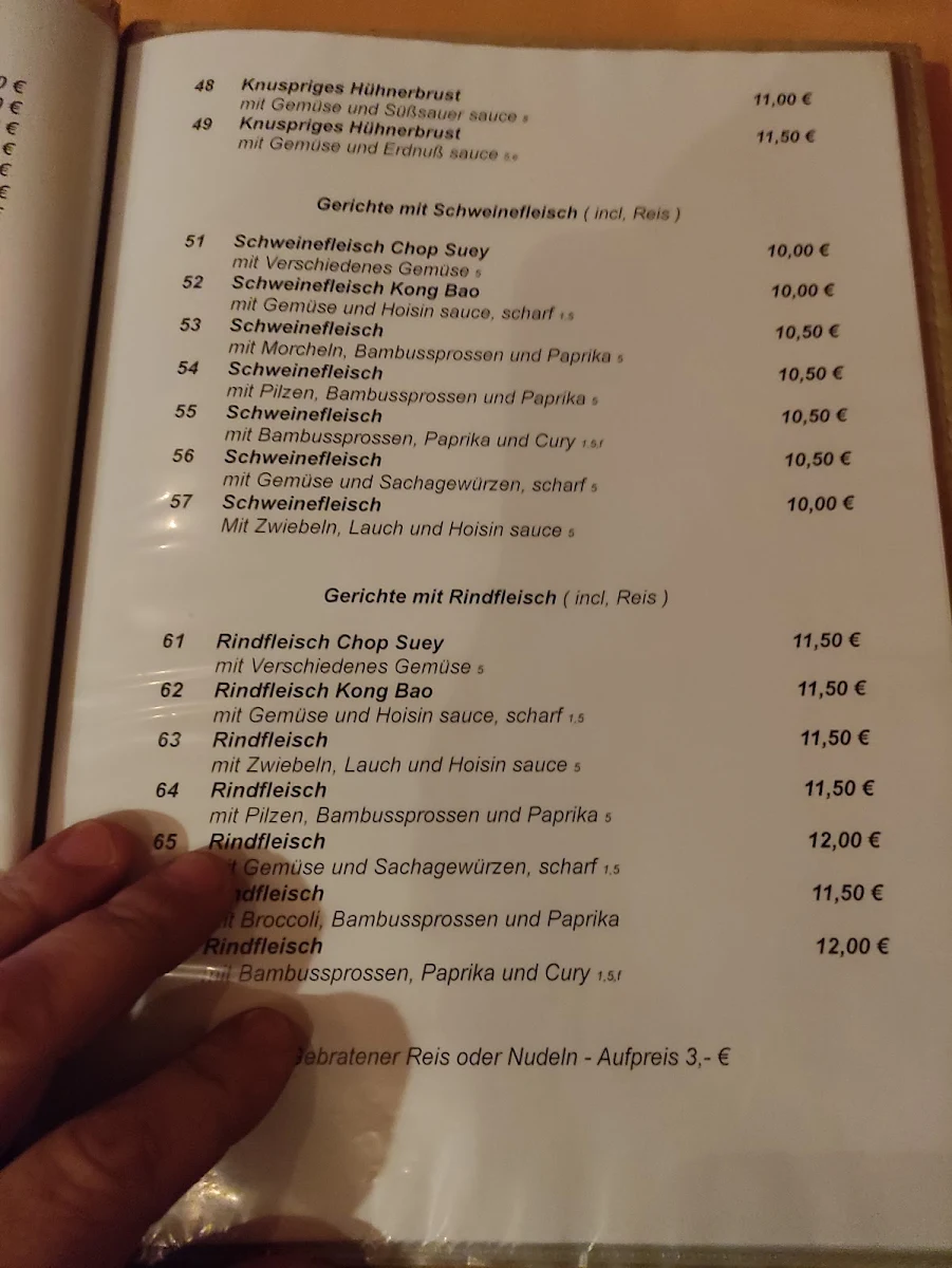 Speisekarte photo 5