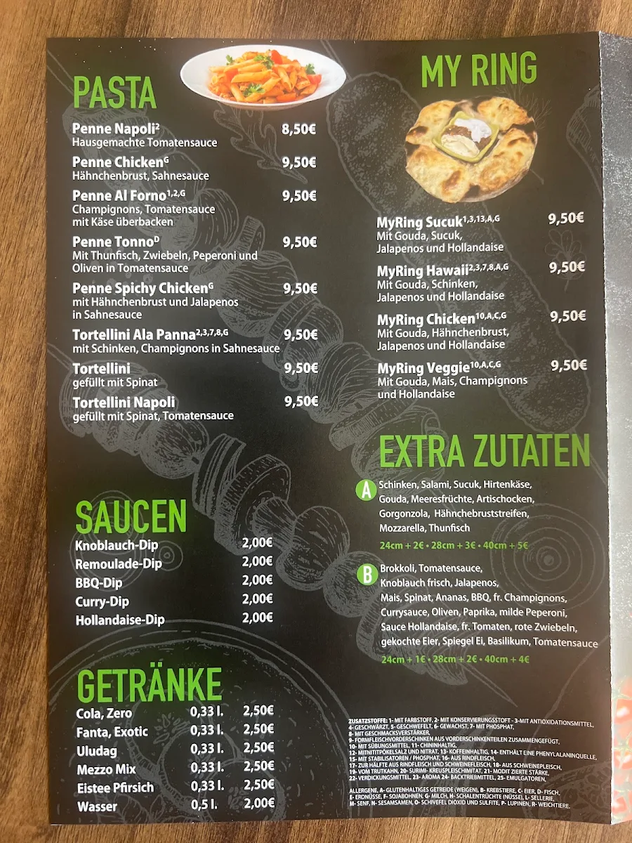 Speisekarte photo 2