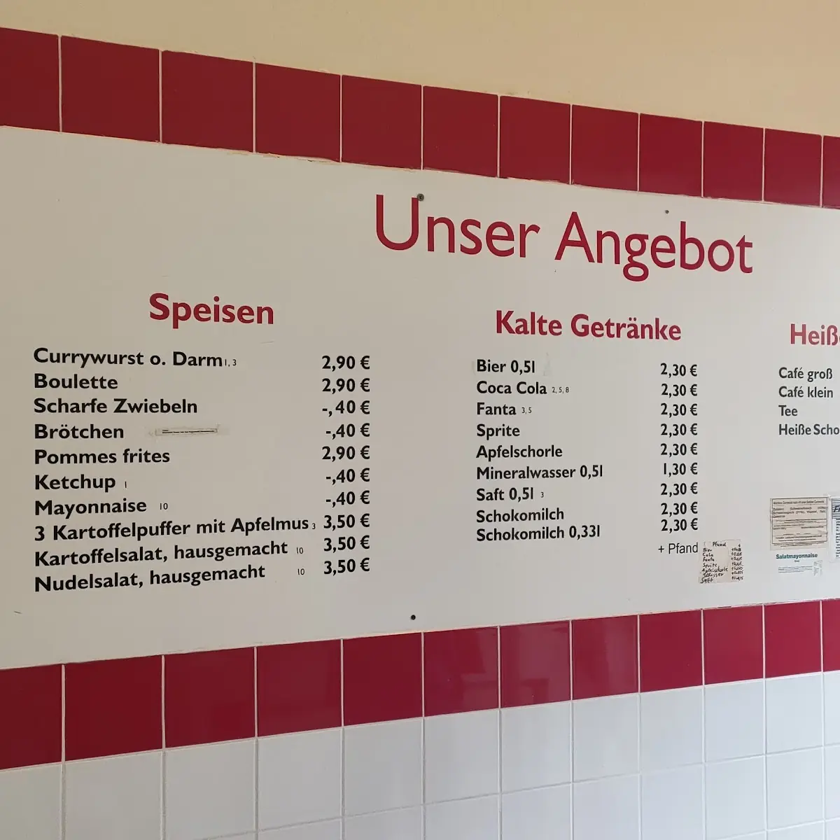 Speisekarte photo 1