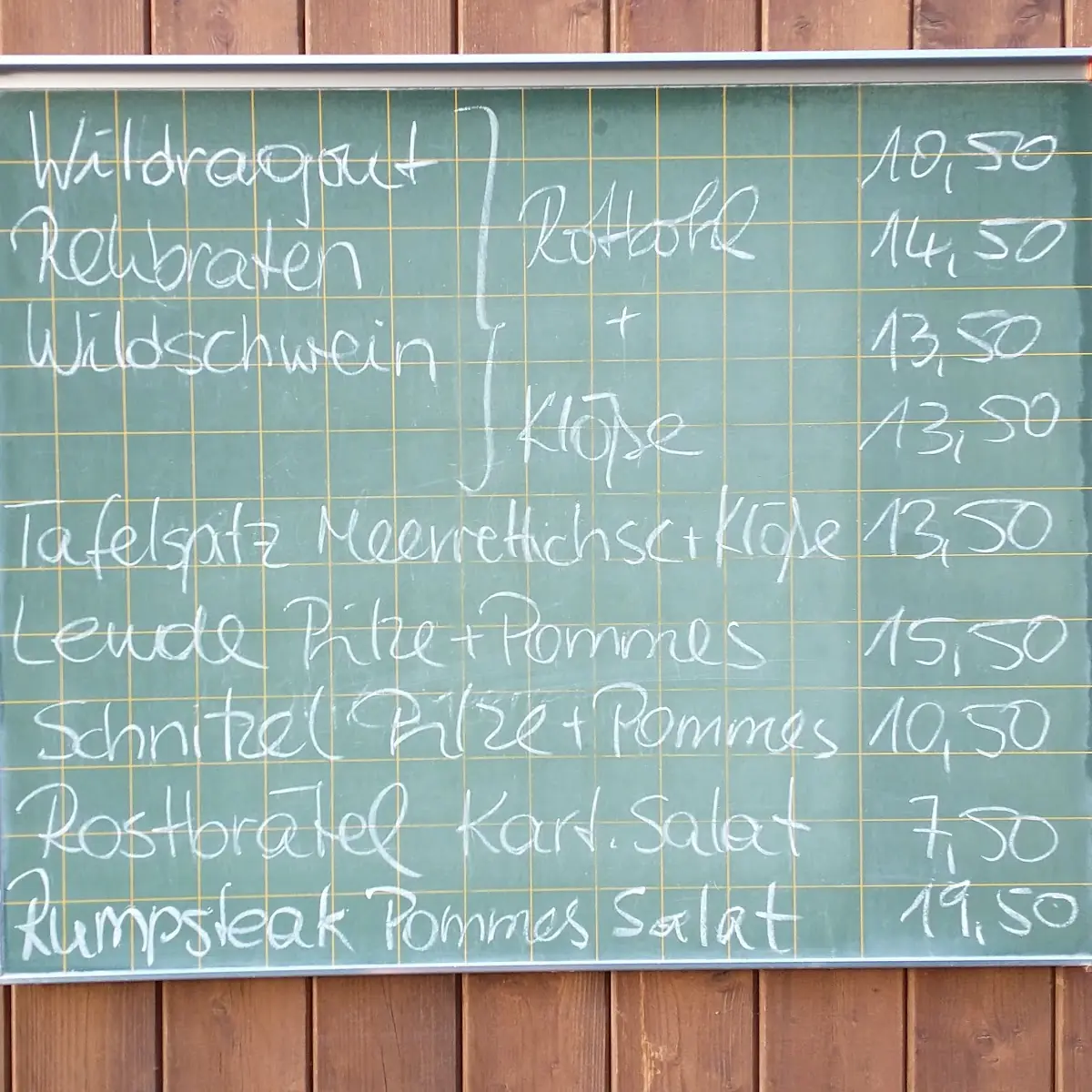 Speisekarte photo 1