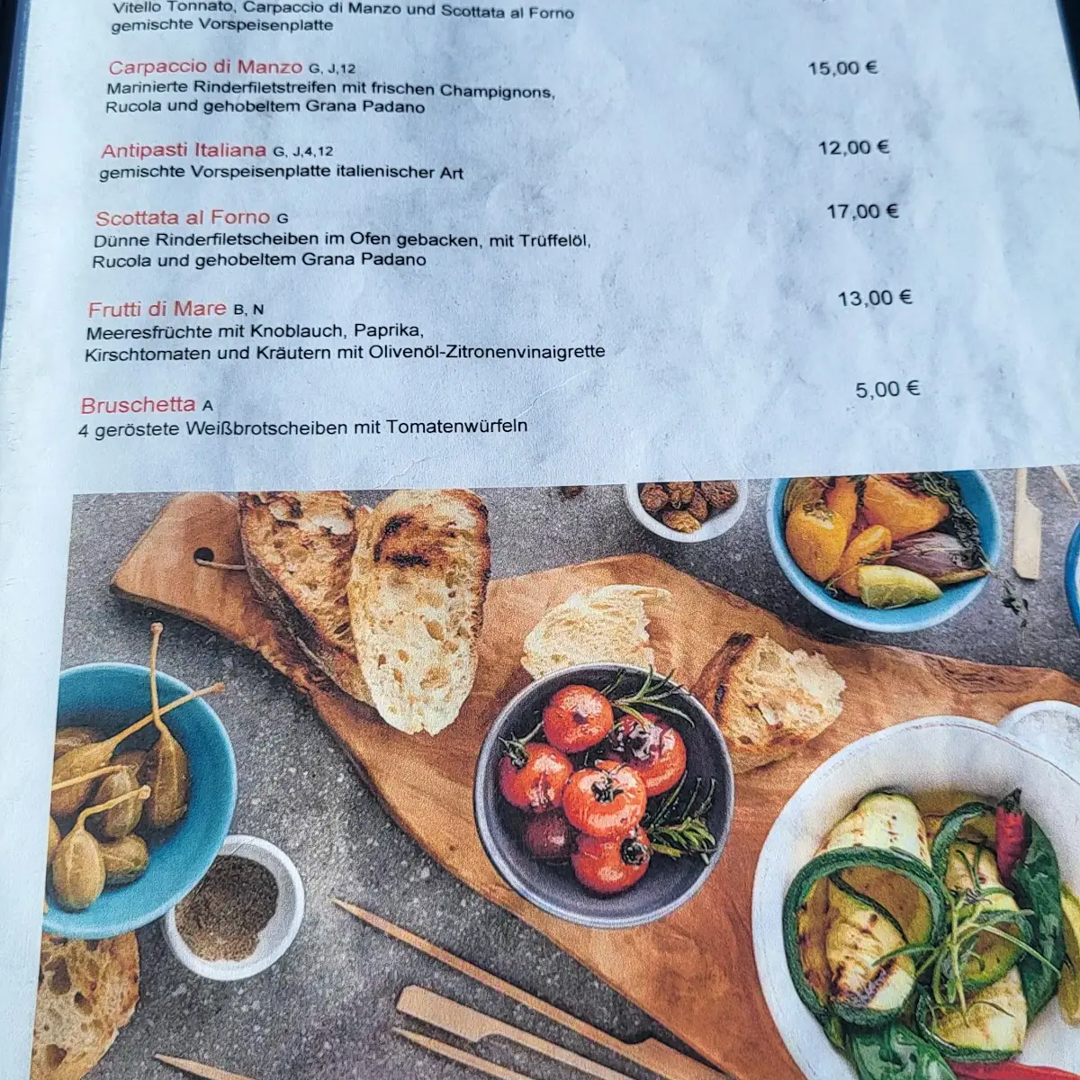 Speisekarte photo 3