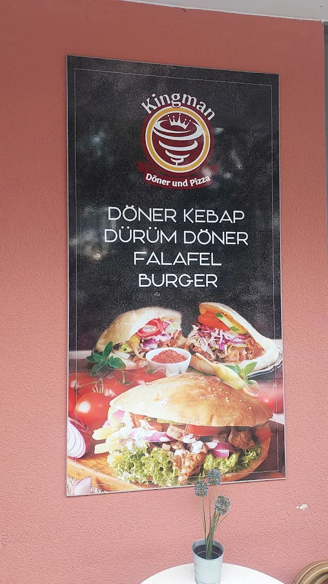 Speisekarte, Kingman Döner