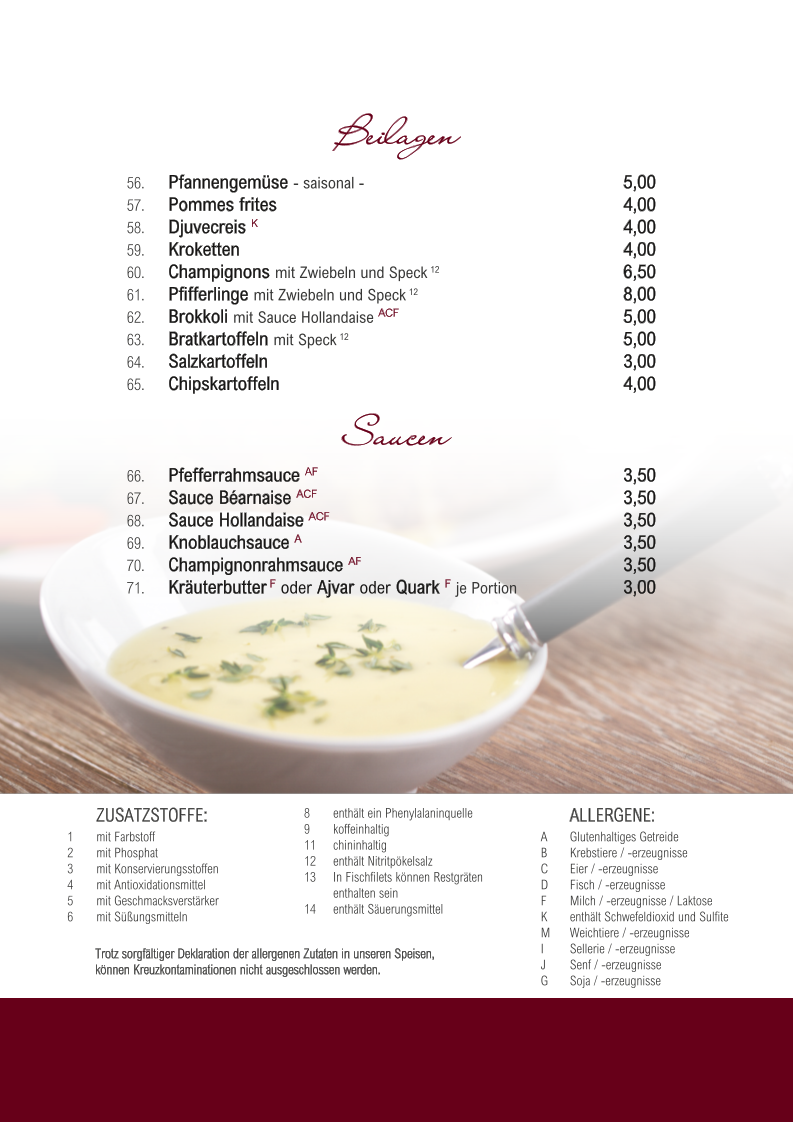 Speisekarte photo 1