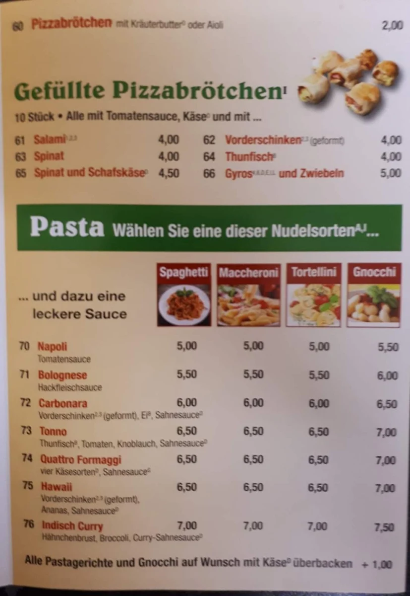 Speisekarte photo 3