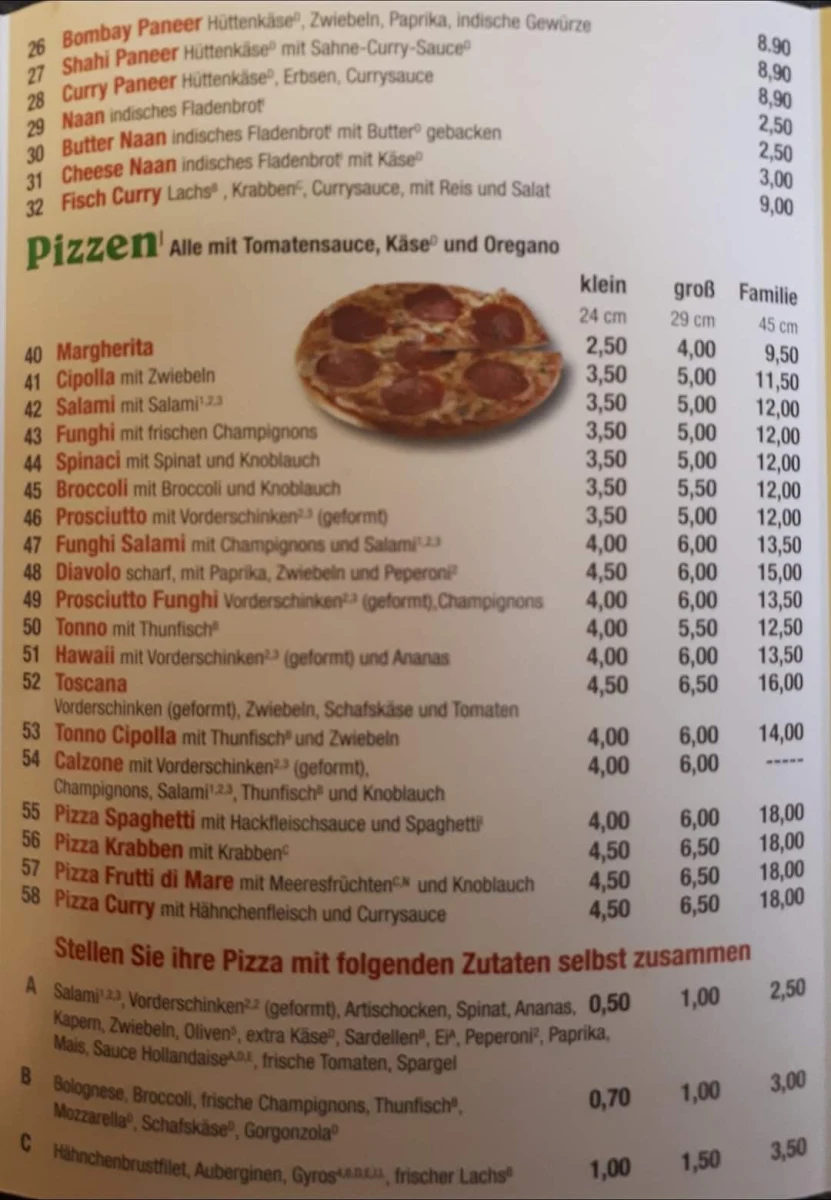 Speisekarte photo 6
