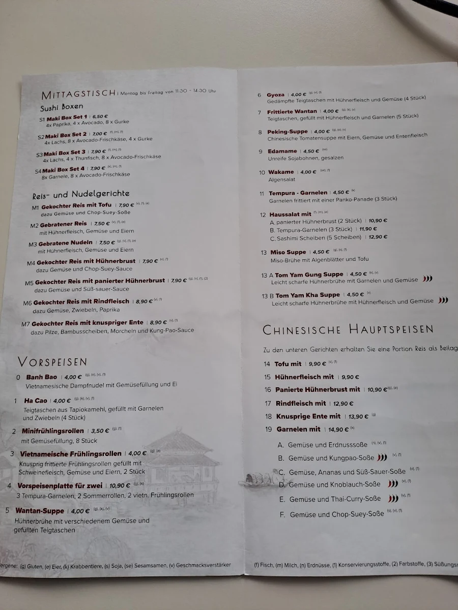 Speisekarte photo 2