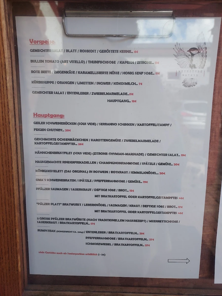 Speisekarte photo 5