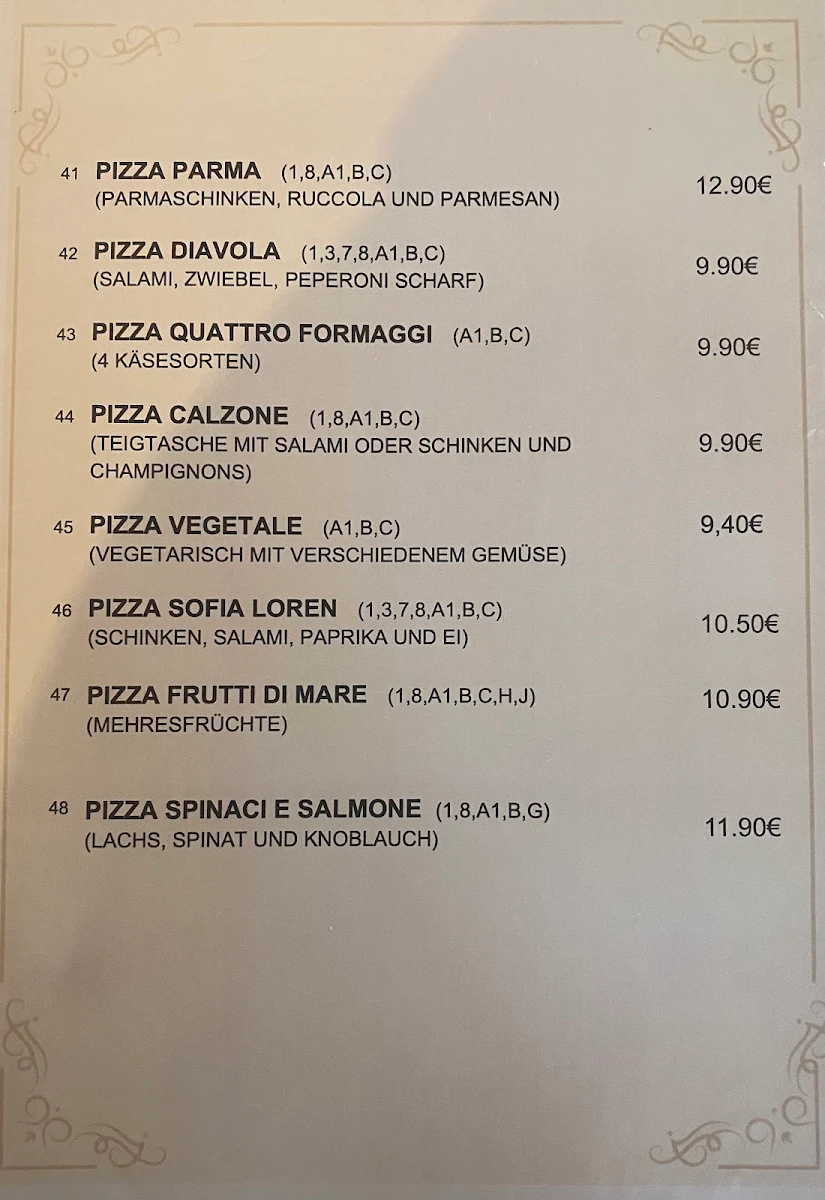 Speisekarte photo 1