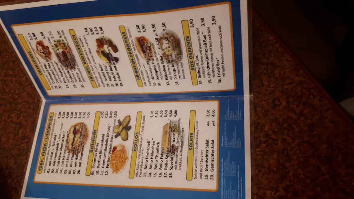 Speisekarte photo 3