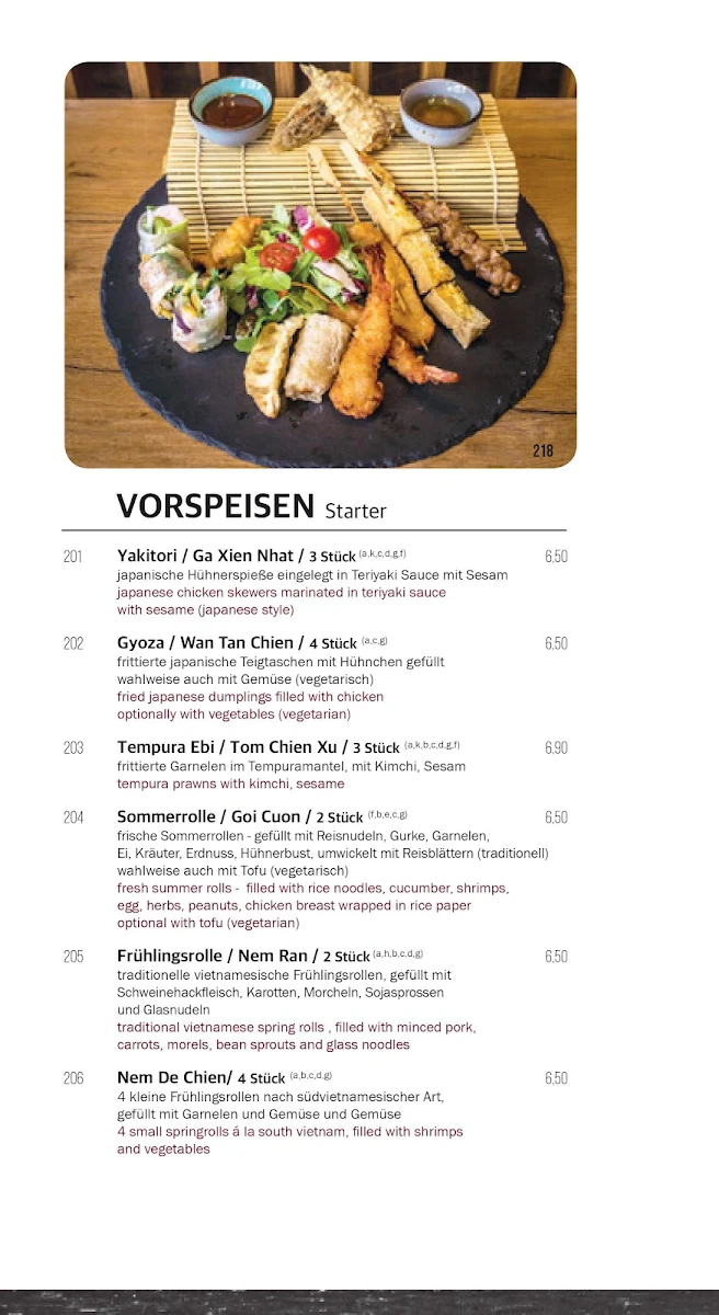Speisekarte photo 1