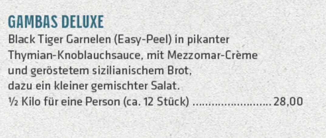 Speisekarte photo 9