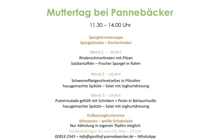 Speisekarte photo 4
