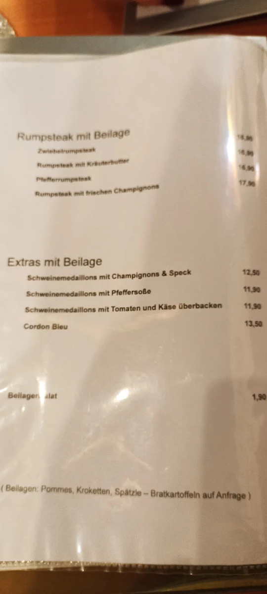 Speisekarte photo 2