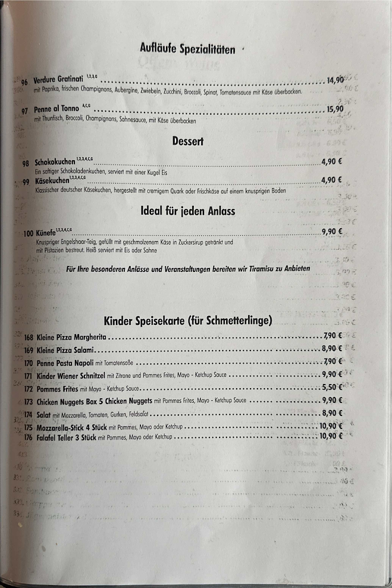 Speisekarte photo 3