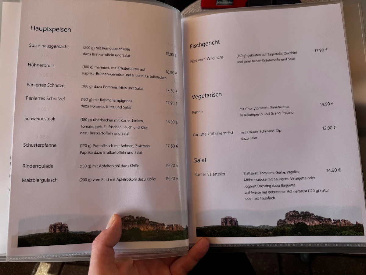 Speisekarte photo 2