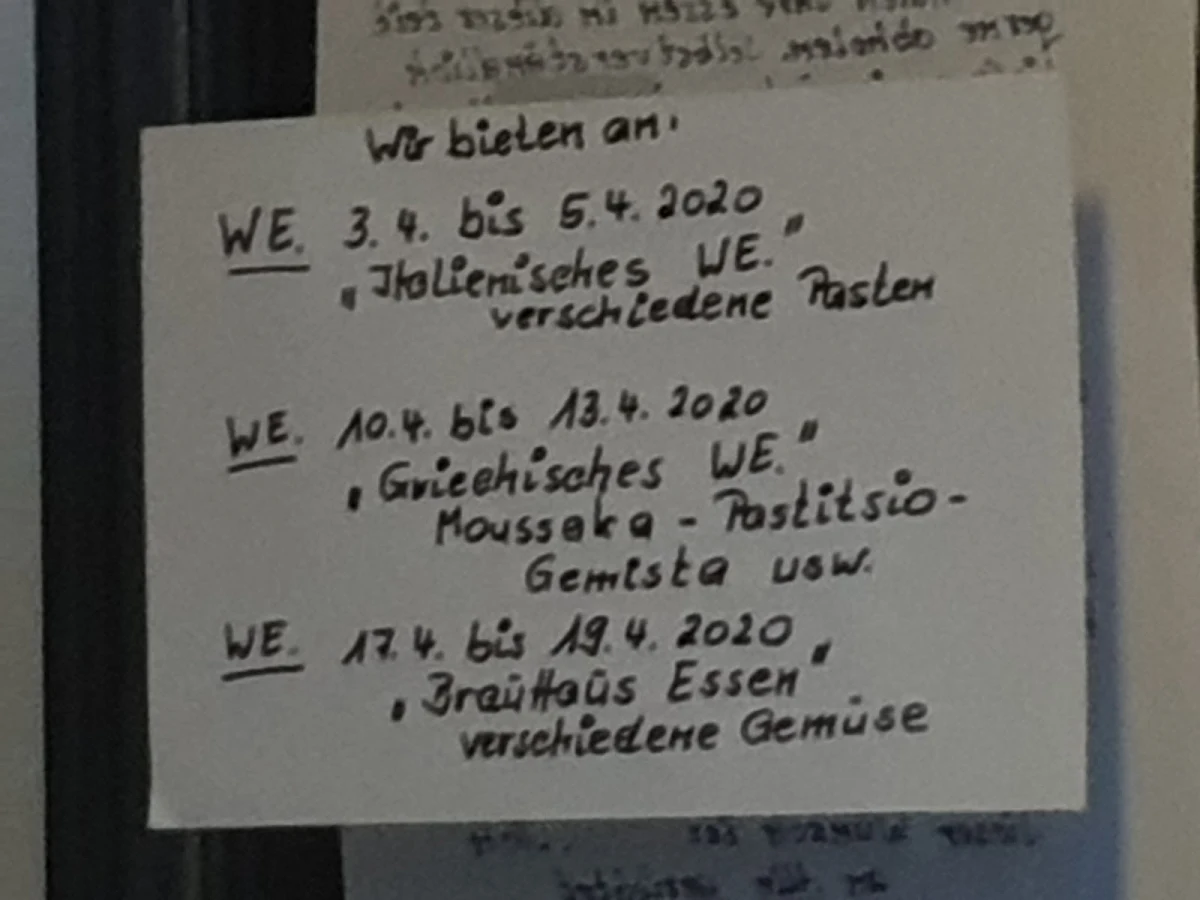 Speisekarte photo 2