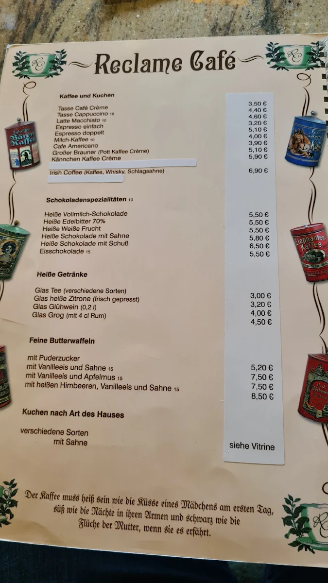 Speisekarte photo 5