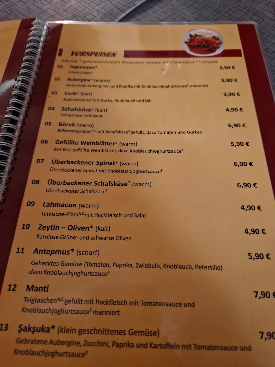 Speisekarte photo 1