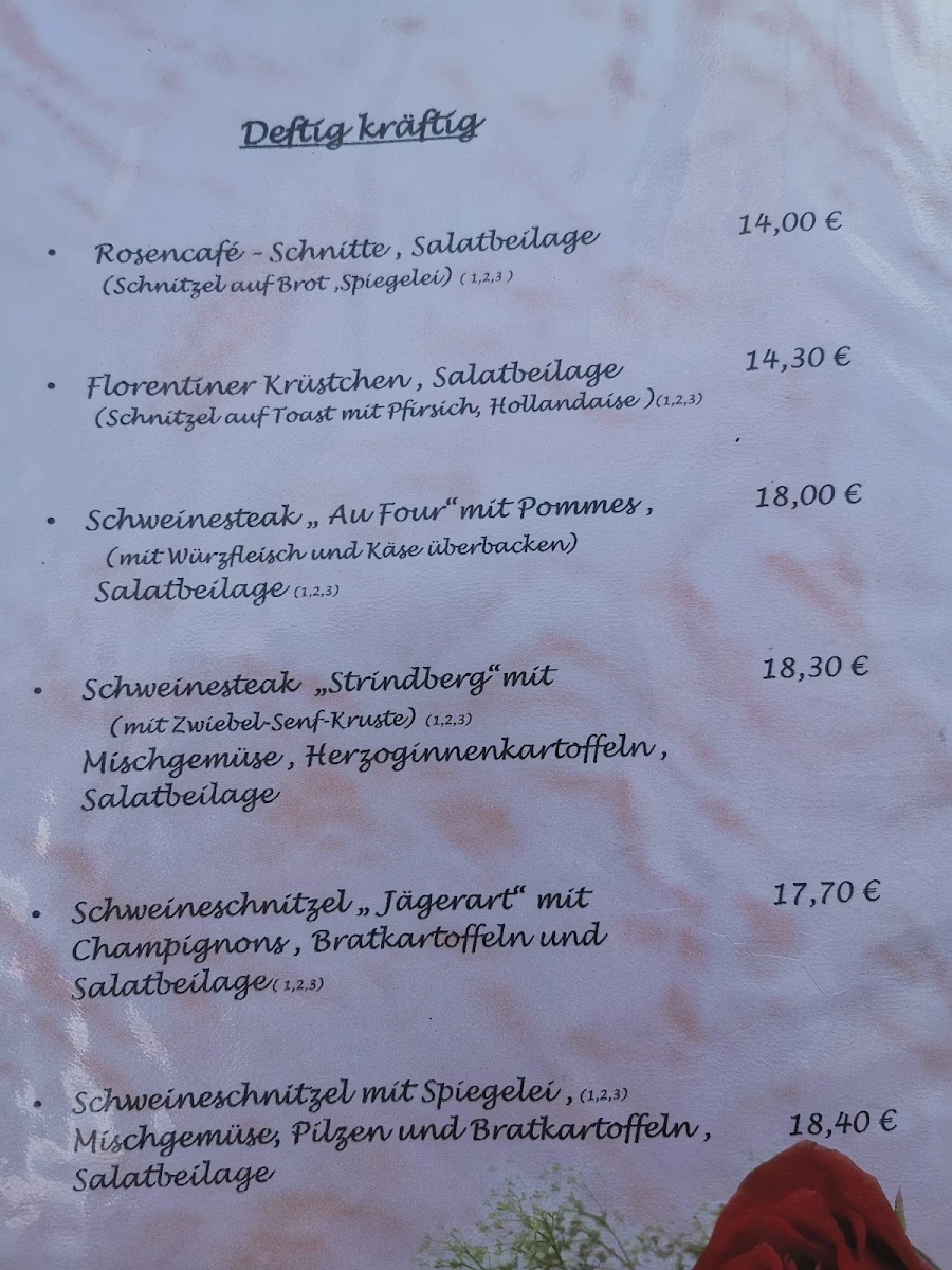Speisekarte photo 1