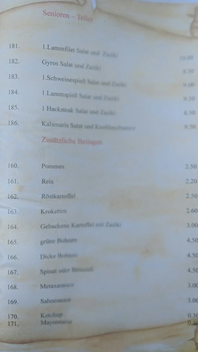 Speisekarte photo 9