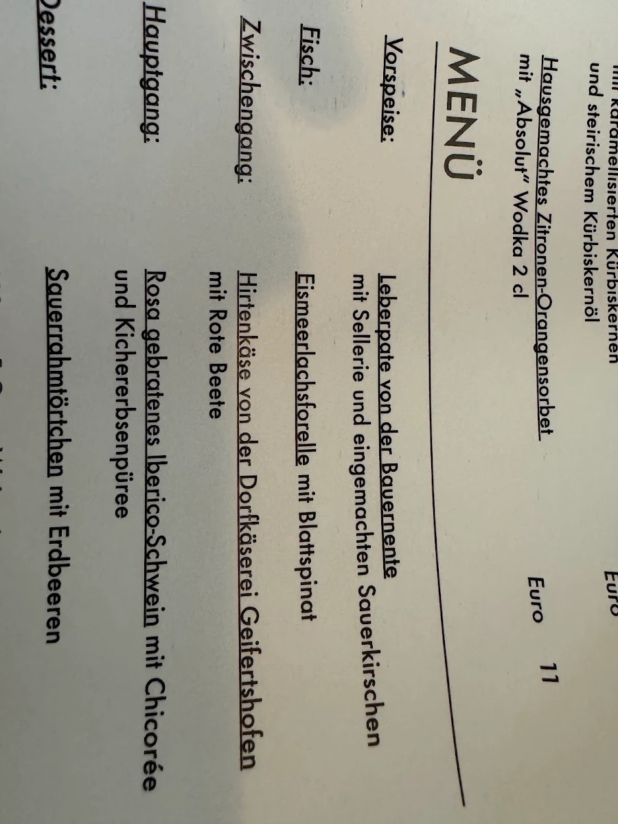 Speisekarte photo 6