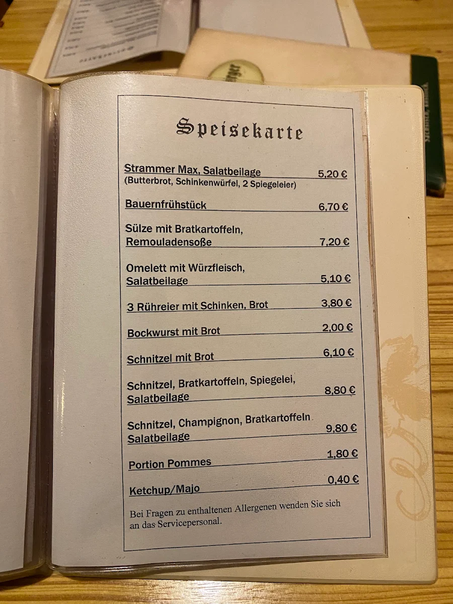 Speisekarte photo 1