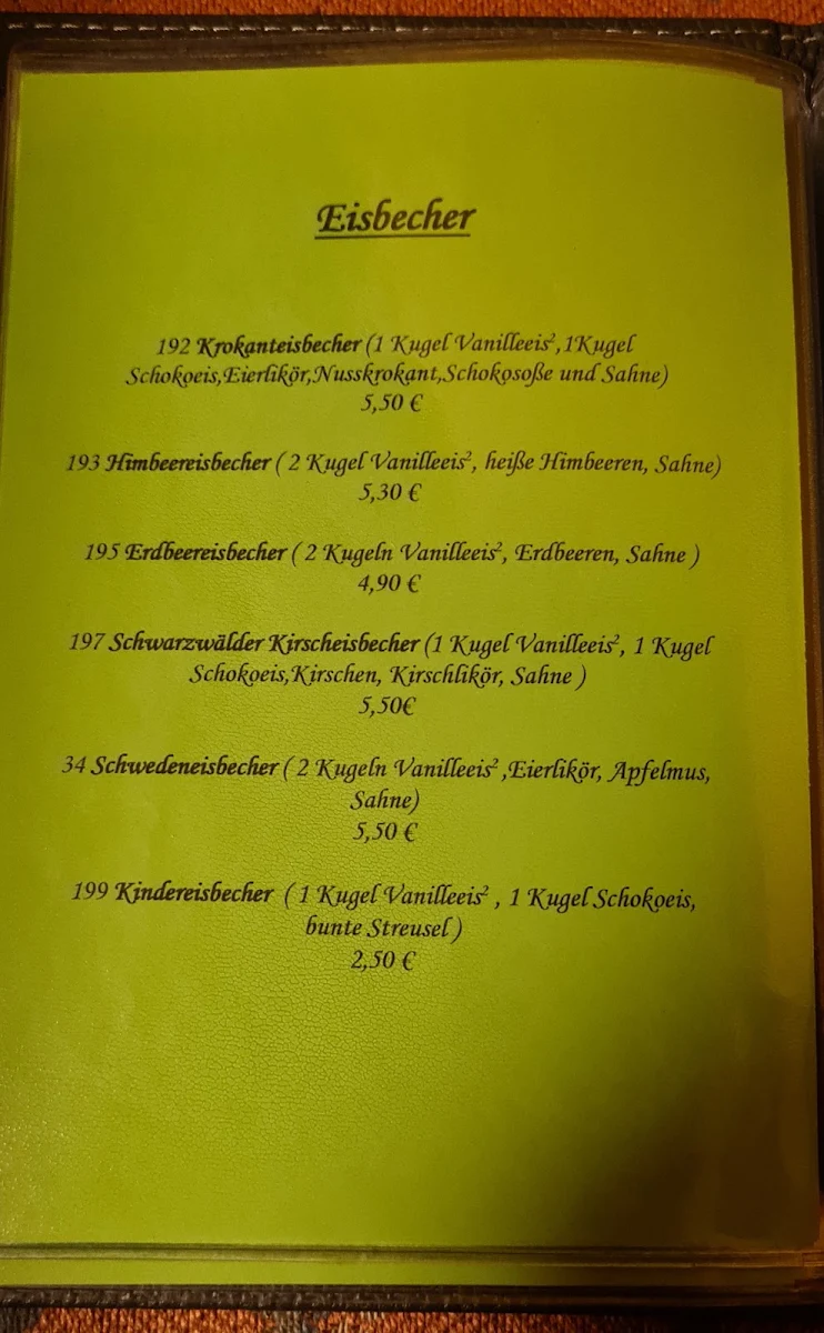 Speisekarte photo 7