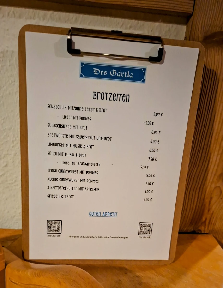 Speisekarte photo 1