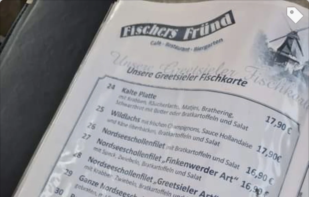 Speisekarte photo 1
