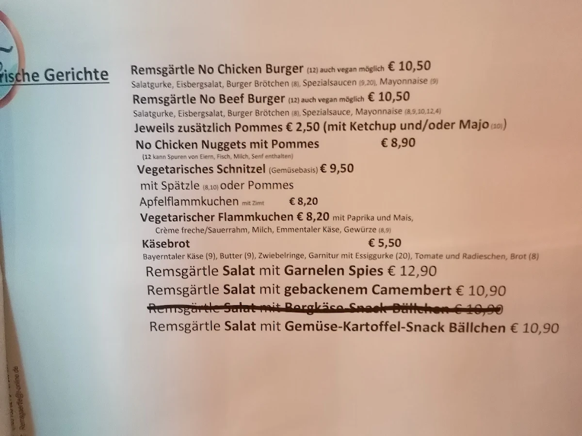 Speisekarte photo 9