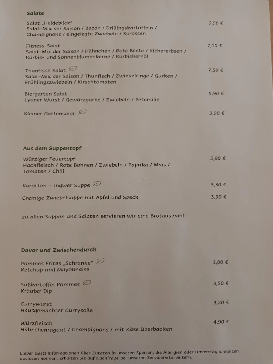Speisekarte photo 3