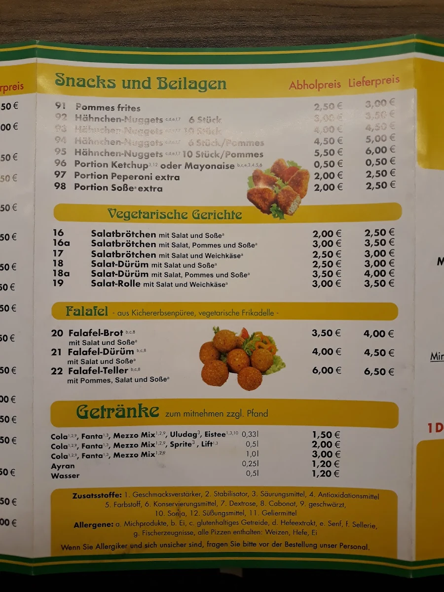 Speisekarte photo 4
