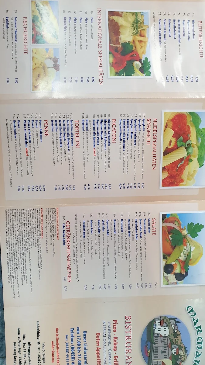 Speisekarte photo 4