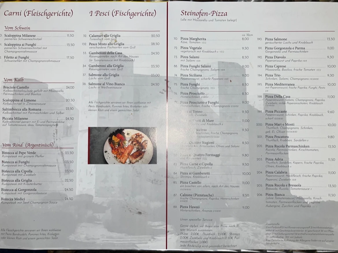 Speisekarte photo 8