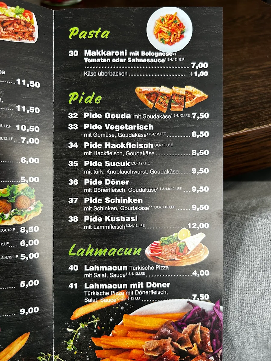 Speisekarte photo 3
