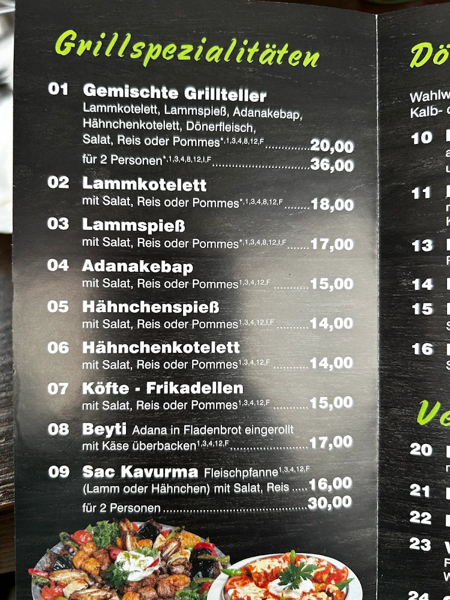 Speisekarte photo 5