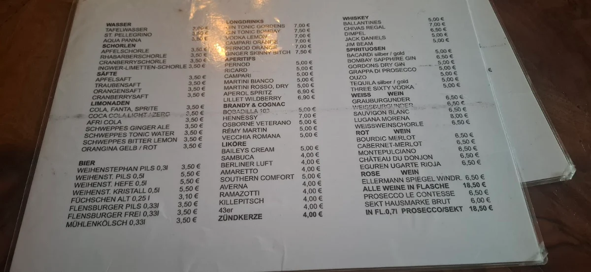 Speisekarte photo 4