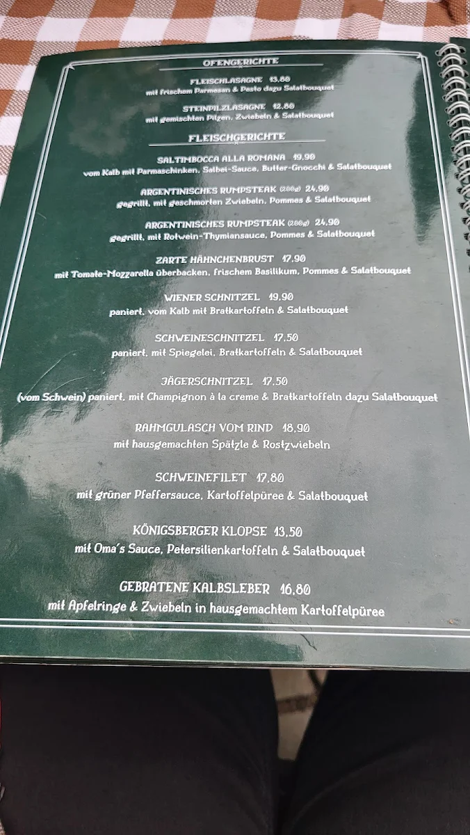Speisekarte photo 1