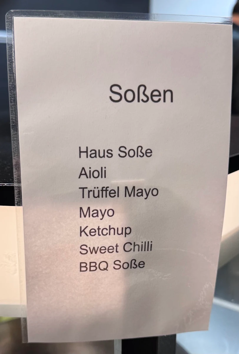 Speisekarte photo 3