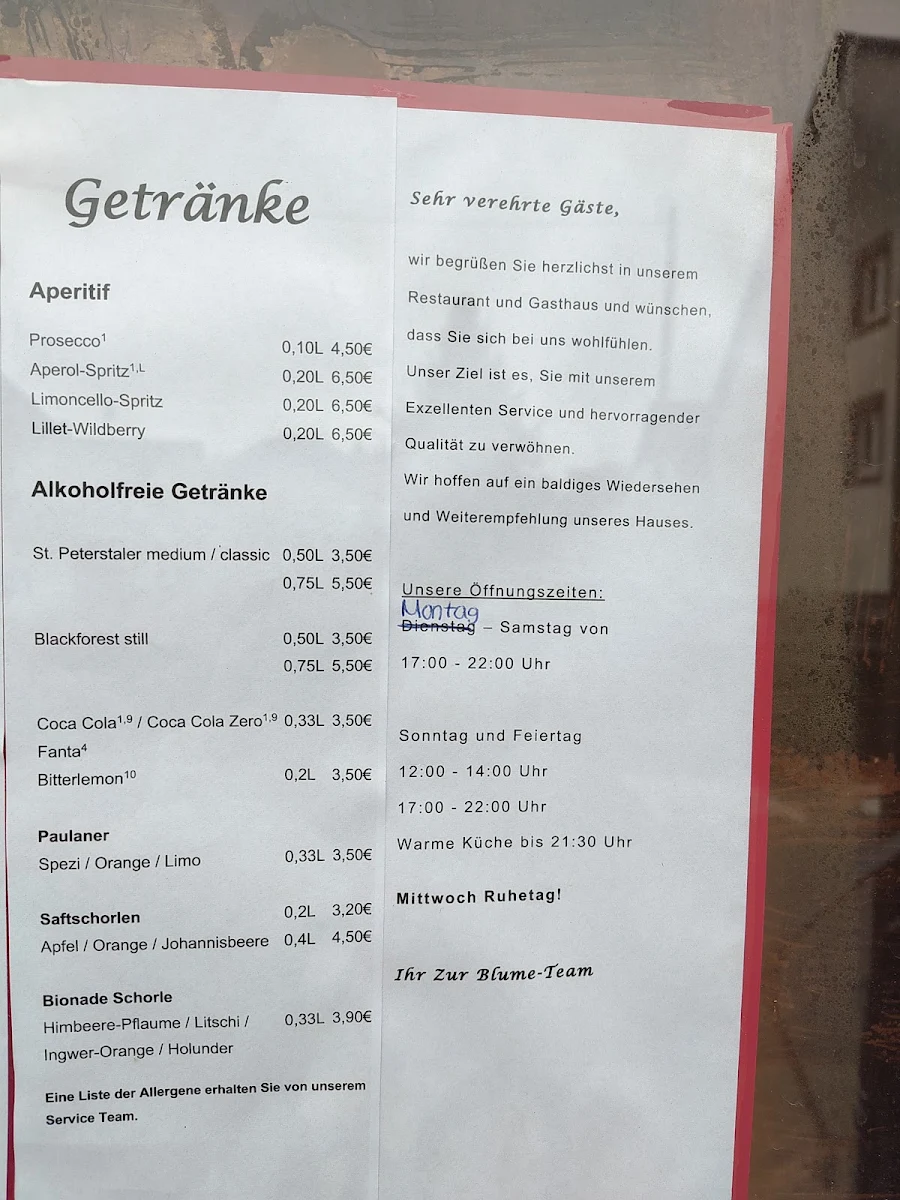 Speisekarte photo 2