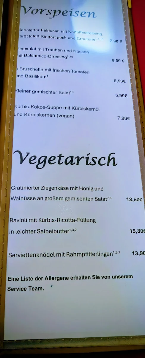 Speisekarte photo 7