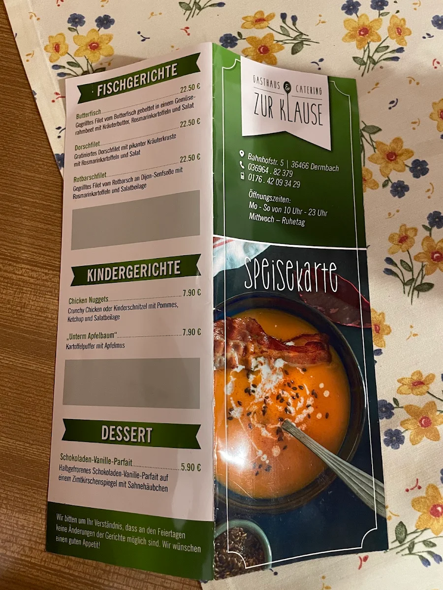Speisekarte photo 3